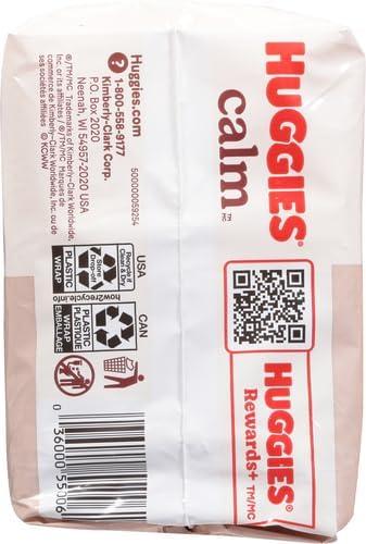 image:imageHuggies Calm Baby Wipes Unscented Hypoallergenic 6 Push Button Packs 336 Wipes Total Packaging May Vary112 Count Pack of 1