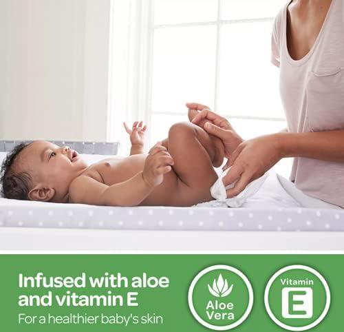 image:imageHuggies Natural Care Sensitive Baby Wipes Unscented Hypoallergenic 6 FlipTop Packs 288 Wipes Total64 Count Pack of 17
