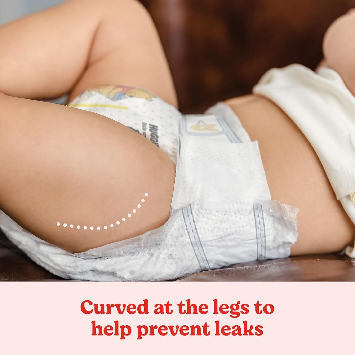 image:imageHuggies Newborn Diapers Little Snugglers Baby Diapers Size Preemie up to 6 lbs 30 CountSize 3