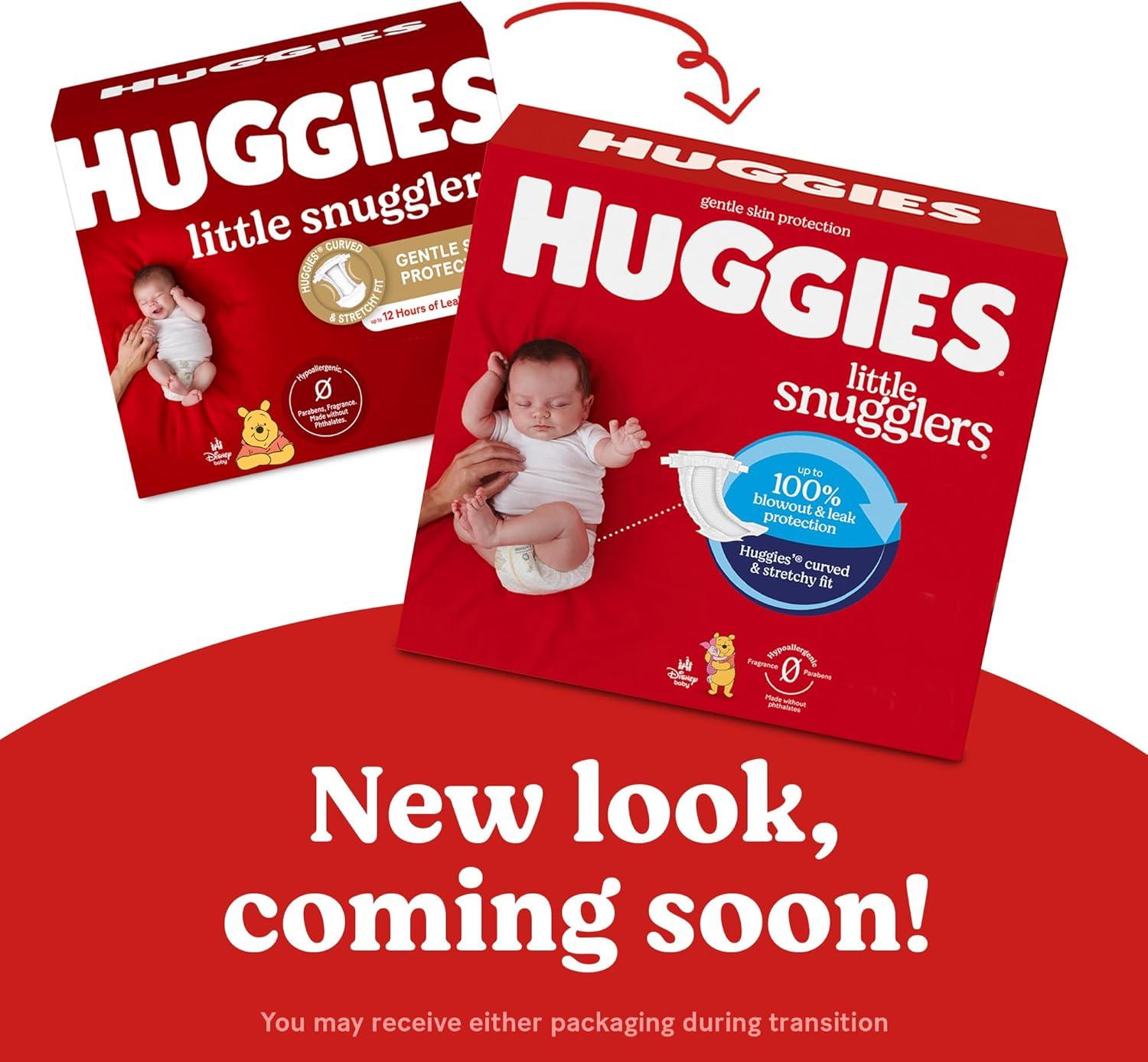 image:imageHuggies Newborn Diapers Little Snugglers Baby Diapers Size Preemie up to 6 lbs 30 CountSize 3