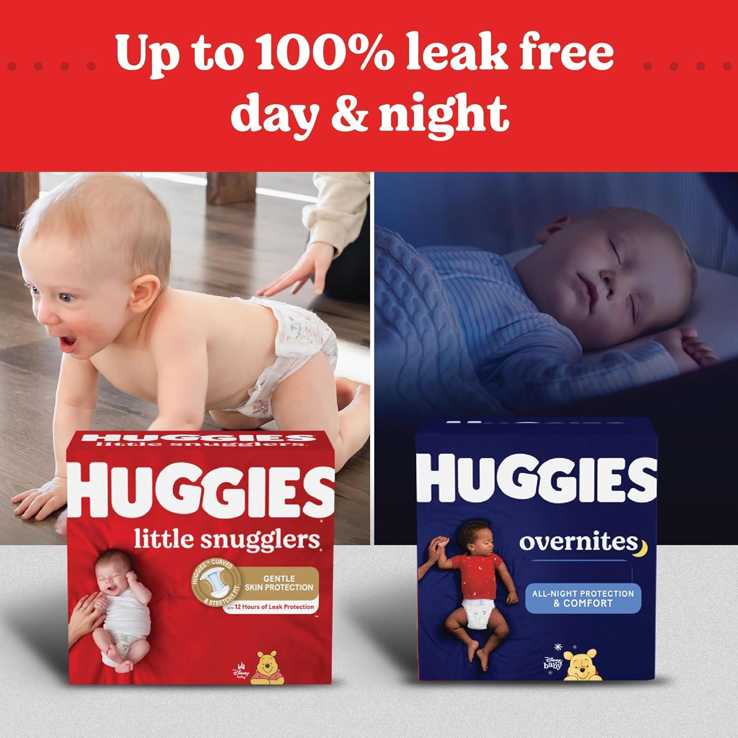 image:imageHuggies Newborn Diapers Little Snugglers Baby Diapers Size Preemie up to 6 lbs 30 CountSize 5