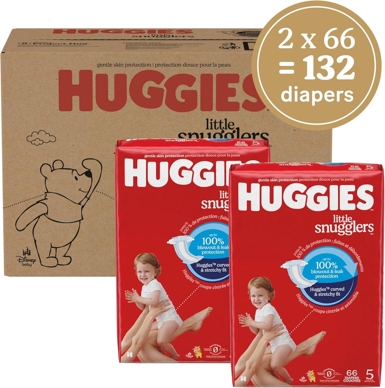 image:imageHuggies Newborn Diapers Little Snugglers Baby Diapers Size Preemie up to 6 lbs 30 CountSize 5