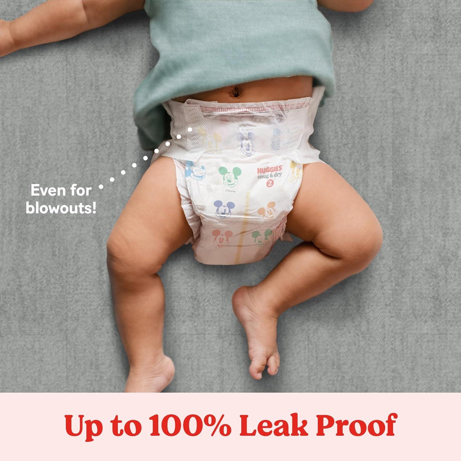image:imageHuggies Size 1 Diapers Snug amp Dry Newborn Diapers Size 1 814 lbs 128 Count Packaging May VarySize 2
