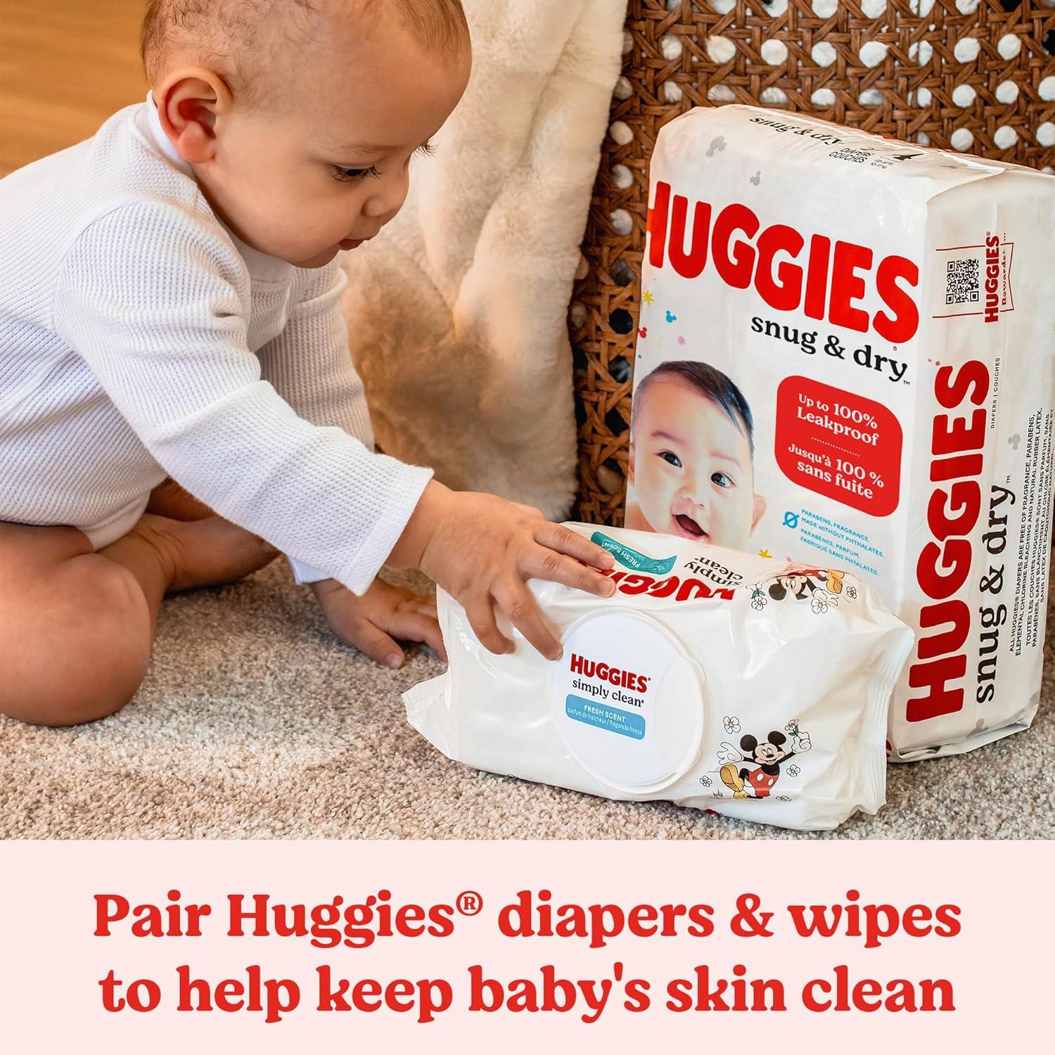 image:imageHuggies Size 1 Diapers Snug amp Dry Newborn Diapers Size 1 814 lbs 128 Count Packaging May VarySize 6