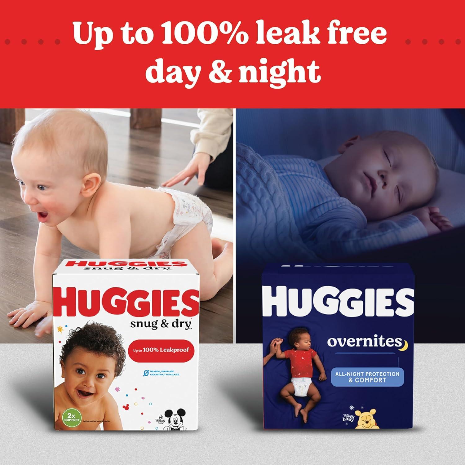 image:imageHuggies Size 1 Diapers Snug amp Dry Newborn Diapers Size 1 814 lbs 128 Count Packaging May VarySize 8