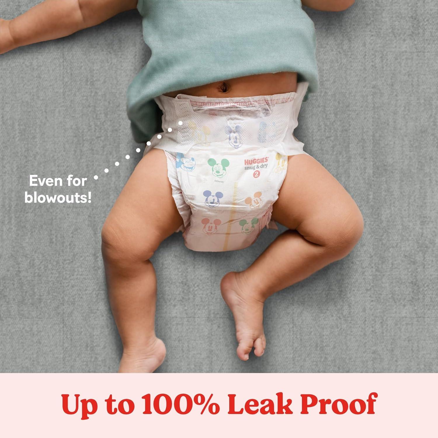image:imageHuggies Size 1 Diapers Snug amp Dry Newborn Diapers Size 1 814 lbs 128 Count Packaging May VarySize 8