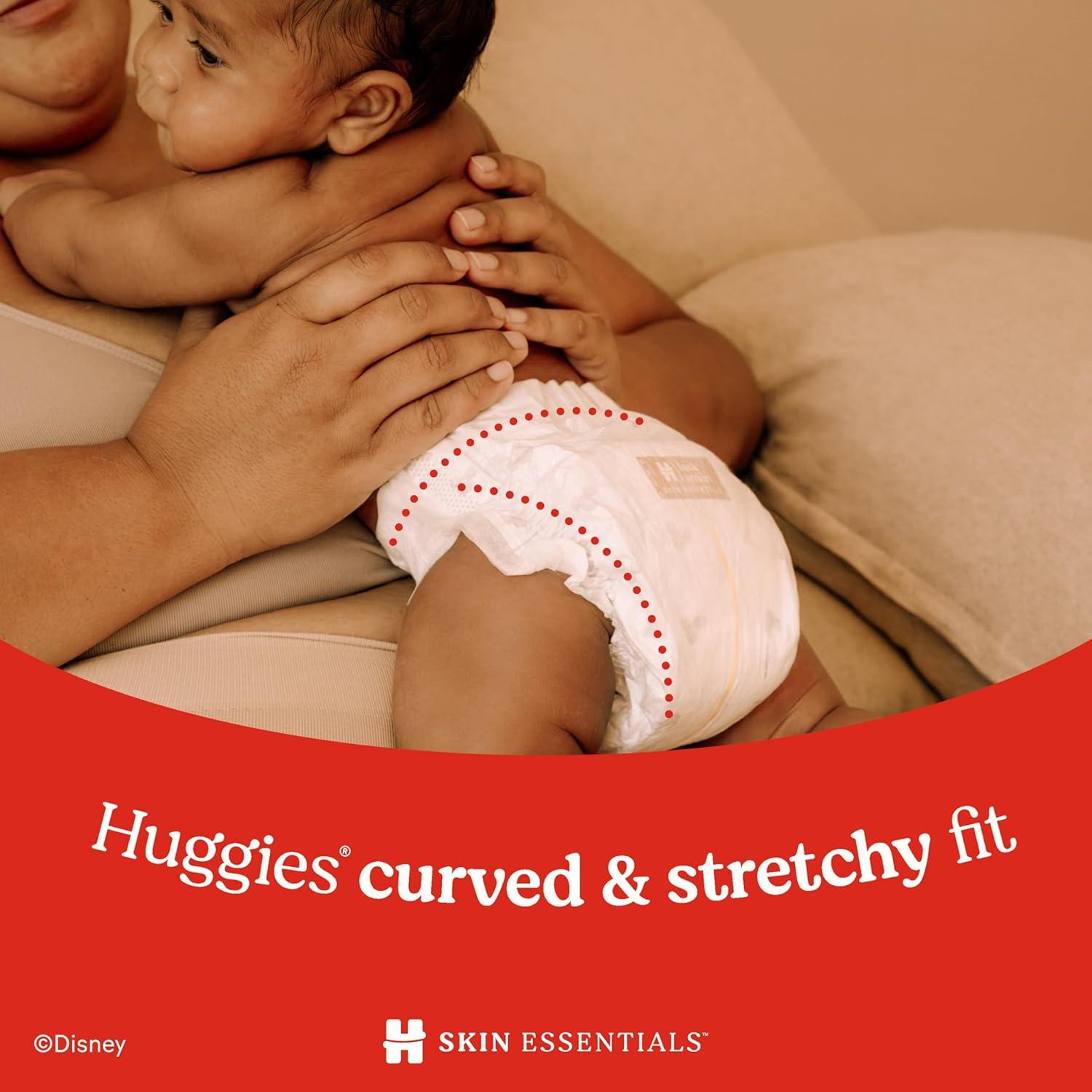 image:imageHuggies Size Newborn Diapers Skin Essentials Baby Diapers Size Newborn 69 lbs 76 Count Packaging May VarySize 6