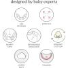 HUGGIES 6-Pack Basic Bodysuit(Desert Sage/Blue)