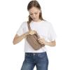 HUGGIES Unisex-Adult Diaper Waistpack Crossbody Bag(Brown Ochre)