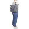 HUGGIES unisex-adult Cozy Hugpack Tote Diaper Bag(Black Quilted)