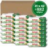 Huggies Extra Large Baby Wipes, Unscented, 5 Flip-Top Packs, 210 XL Wipes Total, Packaging May Vary(42 Count (Pack of 21))