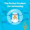Huggies Little Swimmers Disposable Swim Diapers, Size 5-6 (32+ lbs), 17 Ct(Size 3)