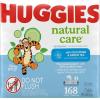 Huggies Natural Care Cucumber, Aloe and Vitamin E Baby Wipes, Hypoallergenic, Scented, 3 Flip-Top Packs (168 Wipes Total), Packaging May Vary(56 Count (Pack of 9))