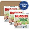 Huggies Natural Care Sensitive Baby Wipes, Unscented, Hypoallergenic, 6 Flip-Top Packs (288 Wipes Total)(168 Count (Pack of 3))