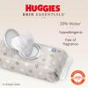 Huggies Skin Essentials Baby Wipes, Hypoallergenic, 99% Water, 2 Flip Top Packs (112 Wipes Total)(White)