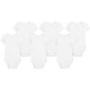HUGGIES 6-Pack Basic Bodysuit(Bright White)
