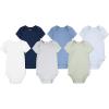 HUGGIES 6-Pack Basic Bodysuit(Desert Sage/Blue)