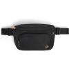 HUGGIES Unisex-Adult Diaper Waistpack Crossbody Bag(Black)