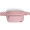 HUGGIES Unisex-Adult Diaper Waistpack Crossbody Bag(Bridal Rose)