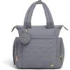 HUGGIES unisex-adult Cozy Hugpack Tote Diaper Bag(Quiet Smoke Quilted)