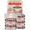 Huggies Calm Baby Wipes, Unscented, Hypoallergenic, 6 Push Button Packs (336 Wipes Total), Packaging May Vary(56 Count (Pack of 10))