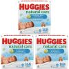 Huggies Natural Care Cucumber, Aloe and Vitamin E Baby Wipes, Hypoallergenic, Scented, 3 Flip-Top Packs (168 Wipes Total), Packaging May Vary(56 Count (Pack of 9))
