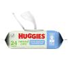 Huggies Natural Care Extra Sensitive Baby Wipes, Unscented, 1 Flip-Top Pack (24 Wipes Total) (Pack of 6)(24 Count (Pack of 1))
