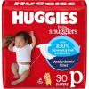 Huggies Newborn Diapers, Little Snugglers Baby Diapers, Size Preemie (up to 6 lbs), 30 Count(Preemie)