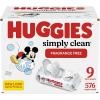 Huggies Simply Clean Unscented Baby Diaper Wipes, 22 Flip-Top Packs (1408 Wipes Total), Packaging May Vary (Pack of 4)(576 Count (Pack of 1))
