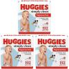 Huggies Simply Clean Unscented Baby Diaper Wipes, 22 Flip-Top Packs (1408 Wipes Total), Packaging May Vary (Pack of 4)(64 Count (Pack of 9))