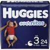 Huggies Size 3 Overnites Baby Diapers: Overnight Diapers, Size 3 (16-28 lbs), 132 Ct (2 Packs of 66), Packaging May Vary(Size 3)