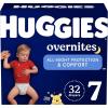 Huggies Size 3 Overnites Baby Diapers: Overnight Diapers, Size 3 (16-28 lbs), 132 Ct (2 Packs of 66), Packaging May Vary(Size 7)