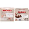 Huggies Skin Essentials Bundle: Huggies Skin Essentials Baby Diapers, Size 6 (35+ lbs), 108 Count & Baby Wipes, 15 Flip-Top Packs, 840 Count (15 Packs of 56)(Size Newborn)