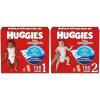 Little Snugglers Bundle: Huggies Little Snugglers Baby Diapers, Size 1 (8-14 lbs), 396 Count (2 Packs of 198) & Huggies Natural Care Sensitive Baby Wipes, 768 Count (12 Packs of 64)(Size 1 + Size 2)