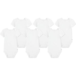 HUGGIES 6-Pack Basic Bodysuit(Bright White)