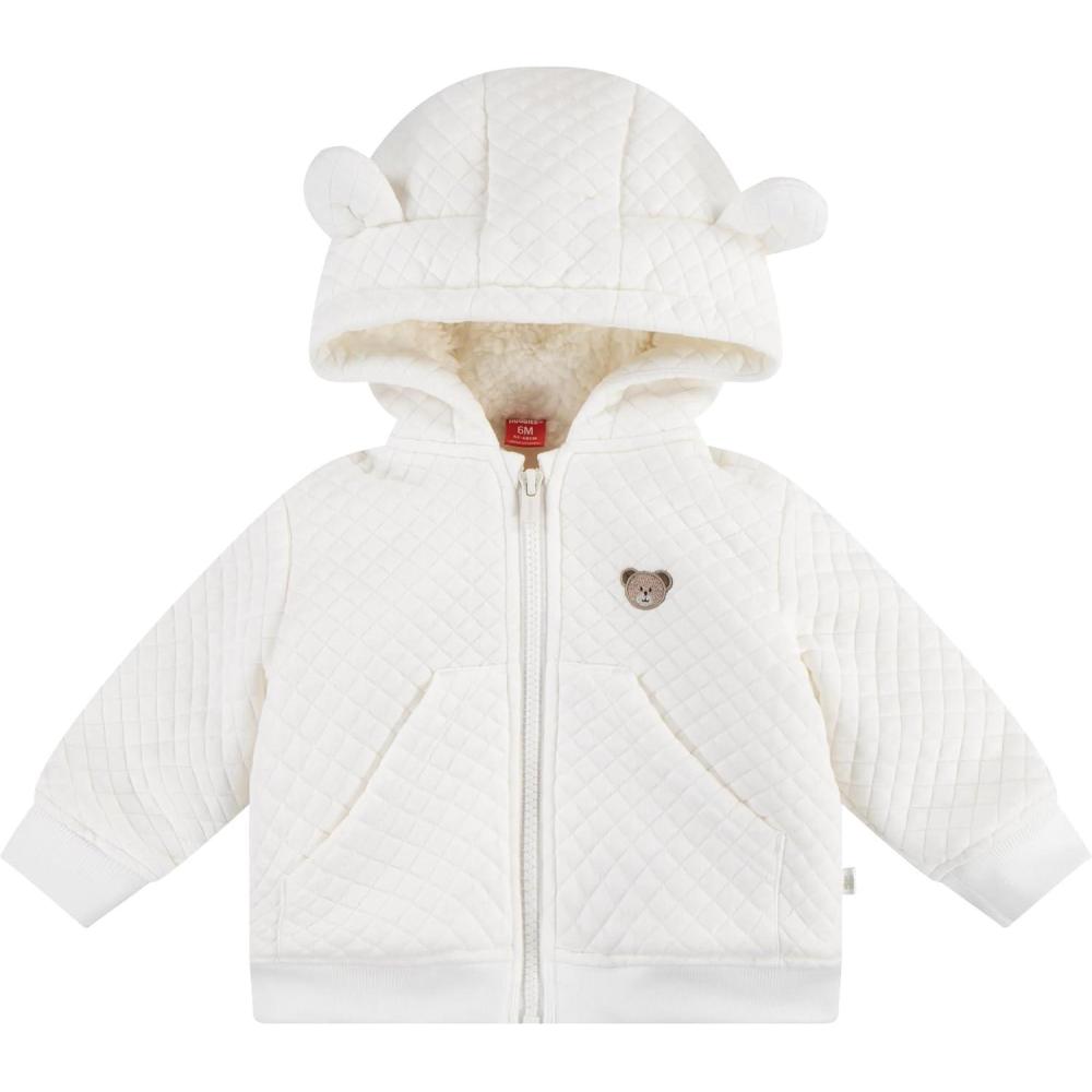 image:imageHUGGIES Fleece Lined Zip Up Hooded JacketSnow White