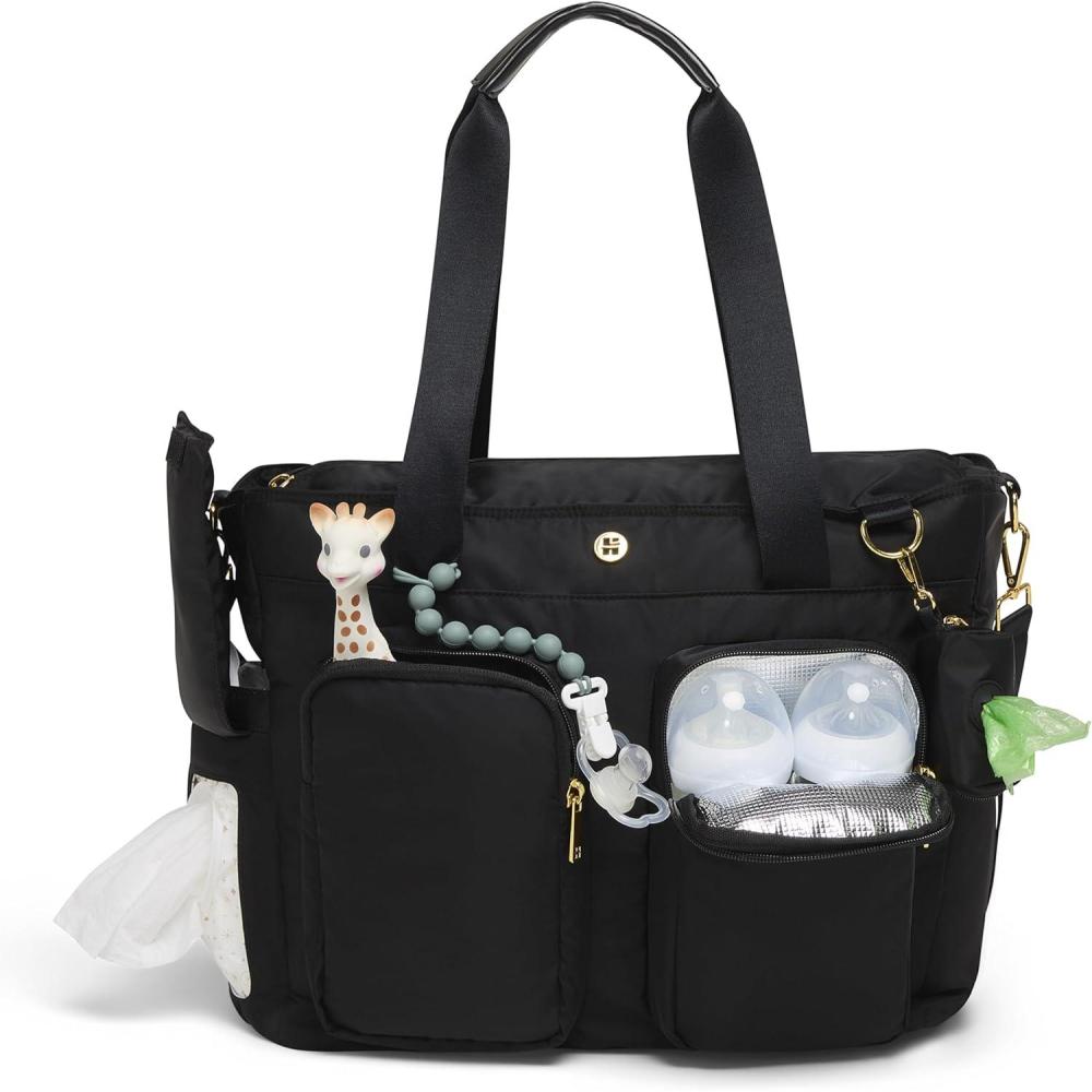 image:imageHuggies Signature Hug Weekender Tote Diaper BagBlack