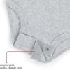 HUGGIES 5-Pack Everyday Bodysuit(Oatmeal Heather/Americana)