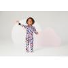 HUGGIES Baby 3-pack Footed Fleece Coverall Pajamas(Pigment Blue/Florals)