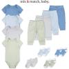 HUGGIES Baby 4-Pack Pants(Desert Sage/Blue)