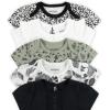 HUGGIES Baby 5-pack Elevated Bodysuit(Snow White/Black)