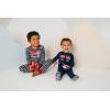 HUGGIES Baby Long Sleeve Pajama 4-piece Set(Mid Grey Heather/Fire Trucks)