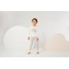 HUGGIES Baby Long Sleeve Pajama 4-piece Set(Snow White/Stars)