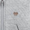 HUGGIES Fleece Lined Zip Up Hooded Jacket(Light Grey Heather)