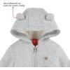 HUGGIES Fleece Lined Zip Up Hooded Jacket(Snow White)