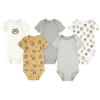 HUGGIES 5-Pack Everyday Bodysuit(Snow White/Animals)
