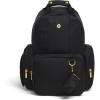 HUGGIES Unisex-adult Signature Hug Pack Diaper Backpack, Black Leather, One Size(Black)