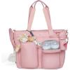 Huggies Signature Hug Weekender Tote Diaper Bag(Bridal Rose)