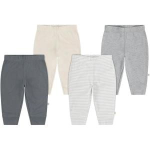 HUGGIES Baby 4-Pack Pants(Mid Grey Heather/Stripe)