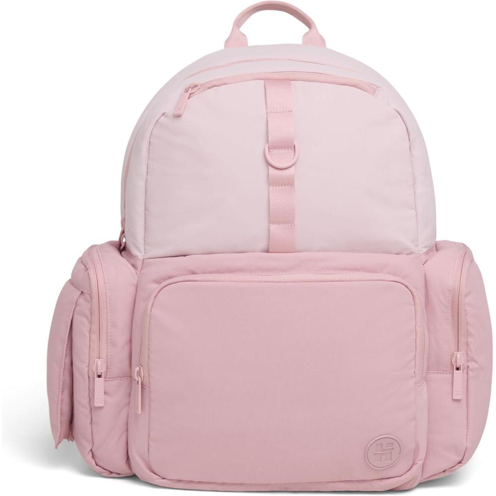 image:imageHUGGIES Unisexadult Day Pack Diaper Backpack BlackSolid One SizeBridal RoseTwo Tone